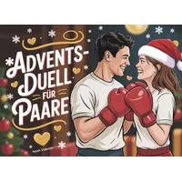 Adventsduell für Paare – 24 Spiele, Rätsel & romantische Gewinne | Der lustige 1-gegen-1 Adventskalender 2025 für mehr Zweisamkeit an Weihnachten