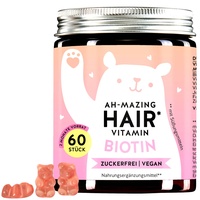 Bears With Benefits Ah-Mazing Hair Vitamin Biotins zuckerfrei Bärchen 60 St.