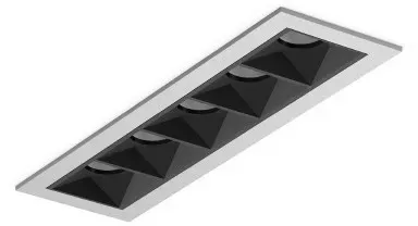 RZB LED-Deckeneinbauleuchte 641325.004.1.76