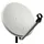 PremiumX PXA80 Satellitenschüssel 80cm Aluminium Hellgrau Satellitenantenne SAT Offset Spiegel