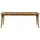 VCM Gartentisch 100 x 75 x 210 cm Braun