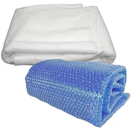 SUMMER FUN Solarplane Holz rund 366 cm