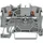 WAGO 2201-1201 Durchgangsklemme 4.20 mm Push-In-Klemme Grau