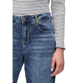 Cartoon Used Look-Jeans mit Waschung 38
