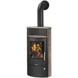 Oranier | Kaminofen | Pori 7 | 6,5 kW | Stahl Schwarz, Grappa