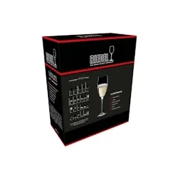 Riedel Gläserset - Champagner Vinum 2tlg. Glas Transparent