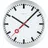 Nextime Wanduhr 35,0 cm 3999ST weiß