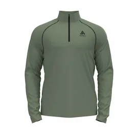 Odlo Rollkragenpullover Grau matte green S