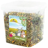 JR Farm GmbH JR Farm Blüten-Traum 380 g im Eimer (Kräuter für Zwergkaninchen und Nager, Ergänzungsfuttermittel)