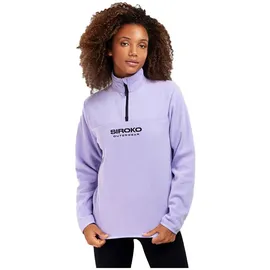 Siroko Aurora Fleece Mit Halbem Reißverschluss - Lavender - L