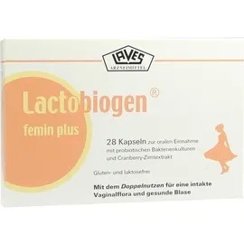 Laves-Arzneimittel GmbH Lactobiogen femin plus Kapseln 28 St.