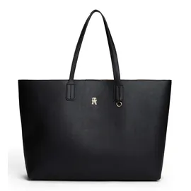 Tommy Hilfiger Icon Shopper Polyurethan Black