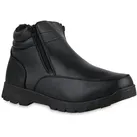 Herren Winter Boots in Schwarz