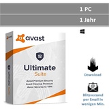 avast! Avast Ultimate Suite 2021, 1 Gerät - 1 Jahr, Download