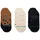 Stance Leopard No Show 3-Pack Schwarz/Braun 39-42