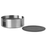 BLOMUS Untersetzer LARETO anthrazit Ø 11,2 cm 6-tlg., 6 St.