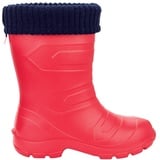 LEMIGO leichte EVA Gummistiefel gefüttert ASPEN Kinder (Rot, numeric_29) - 29 EU