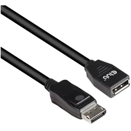 Club 3D DisplayPort Verlängerungskabel 2 m Schwarz