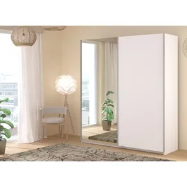 Parisot Schiebetürenschrank Swing 178 x 203 x 0 cm Weiß