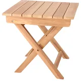 jan kurtz Fiji Beige Teak 48 x 48 x 46 cm
