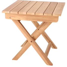 jan kurtz Fiji Beige Teak 48 x 48 x 46 cm