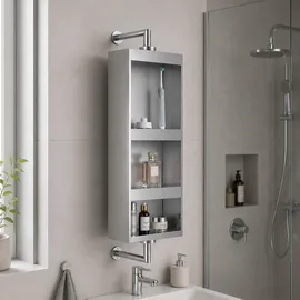 Relaxdays 60 cm Silber