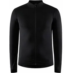 CRAFT Herren Radtrikot CORE BIKE ESSENCE LS JERSEY, BLACK, M