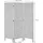 Mendler Paravent HWC-G30, Trennwand Sichtschutz Raumteiler, Shabby-Look 170x120cm ~ weiß