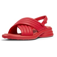 Camper Damen Spiro-K201494 Heeled Sandal, Rot, 37 EU