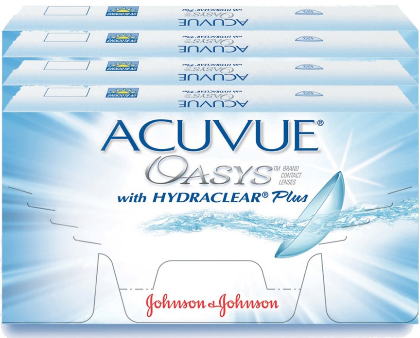 Acuvue Oasys 24er (2x12er) Johnson&Johnson 14 Tageslinsen