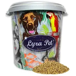 10 kg Lyra Pet® Dari weiß in 30 L Tonne