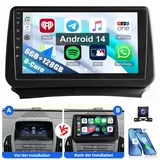 ESSGOO Für Opel Zafira Tourer C 2011-2016 8-kern 6+128G 4G WIFI NAVI Autoradio (Digitalradio (DAB), RDS, FM, AM, Apple Carplay Android Auto GPS Navi WIFI BT SWC EQ)