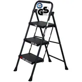 Proregal Trittleiter Klappleiter 3 Stufen