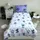 Jerry Fabrics Wendebettwäsche Lilo und Stitch Blumen Lila 140 x 200 cm + 70 x 90 cm