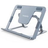 Tablet iPad Ständer Halterung Faltbar Verstellbar, Desktop Tablet Halter aus Aluminiumlegierung Zeichen ständer Handyhalter Dock für iPad 7 bis 12.9, Surfaces, Handys etc (Weltraum grau)