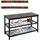 Relaxdays Schuhregal 80 x 45 x 30 cm mehrfarbig / schwarz-braun