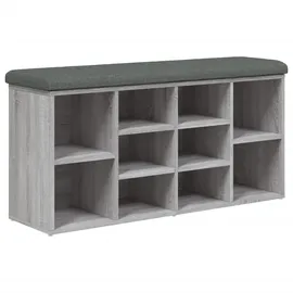 vidaXL Schuhbank 102 x 50 x 32 cm grau / grau