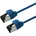 Cat Class I slim LSOH Litzendraht blau