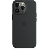 Apple iPhone 13 Pro Silikon Case mit MagSafe mitternacht