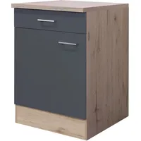 Flex-Well Unterschrank Morena 60 x 85 x 60 cm Grau