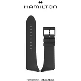 Hamilton Silikon Ventura Band-set Kautschuk-schwarz H690.000.135 - schwarz