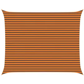 vidaXL Sonnensegel Orange und Braun 5 x 4 m 100 Polyester Oxford