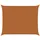 vidaXL Sonnensegel Orange und Braun 5 x 4 m 100 Polyester Oxford