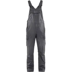 Latzhose "2666" Industrie - D100 - mittelgrau