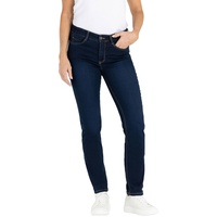 MAC Dream Jeans Straight in dunklem Dark Washed-D32 /