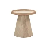 Woood Beistelltisch Maud Beige Holz 39 x 38 x 39 cm