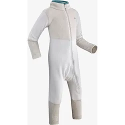 Schneeanzug Skianzug Baby Fleece - Midwarm 500 grau Gr. 80 - 10-12 Monate