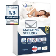 Dreamzie Matratzenschoner 180x200 Wasserdicht Made in EU und Oeko-TEX Zertifiziert Atmungsaktive Matratzenauflage