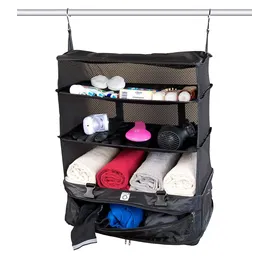 Xcase Packtaschen Koffer: XXL-Koffer-Organizer, Packwürfel zum Aufhängen, 45 x 64 x 30 cm