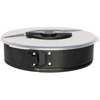 Maku Kuchenform, Schwarz, Metall, 27.5x7x27.5 cm